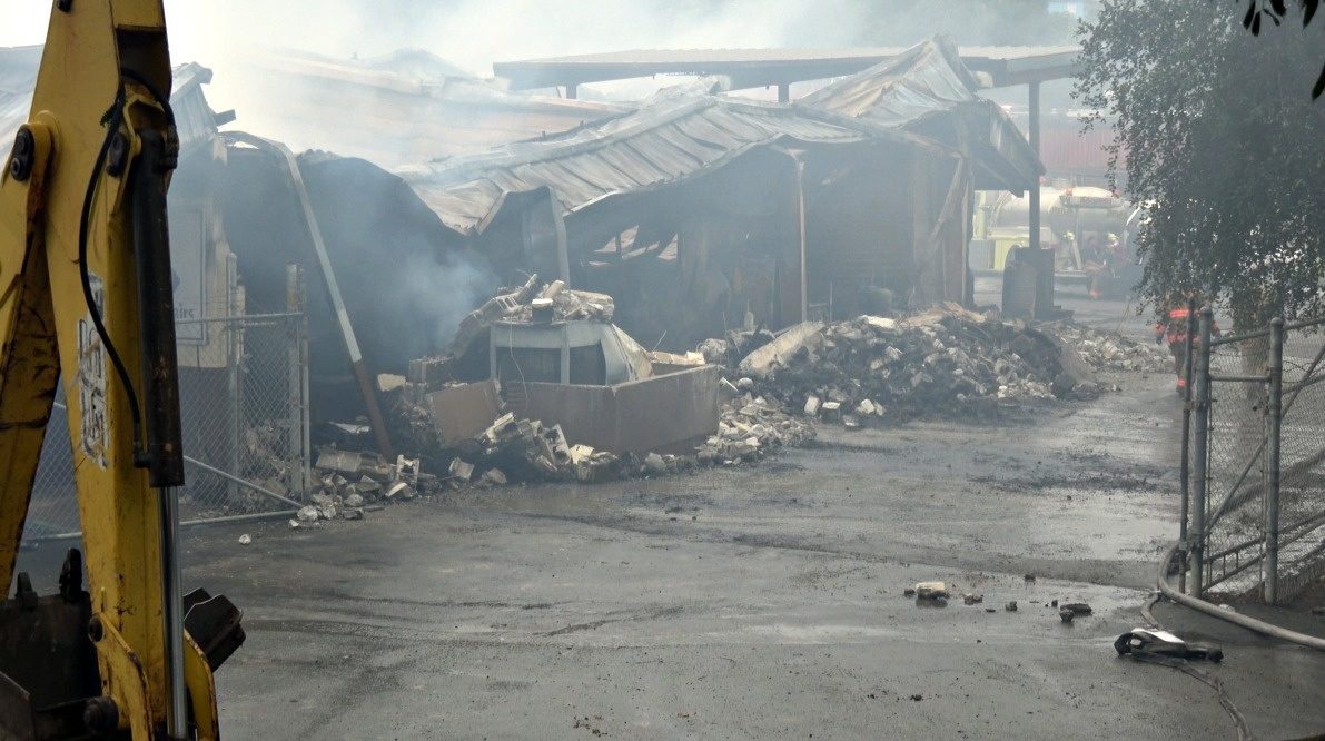 EPA And DPNR To Continue H.H. Tire & Battery Fire Investigation This Weekend