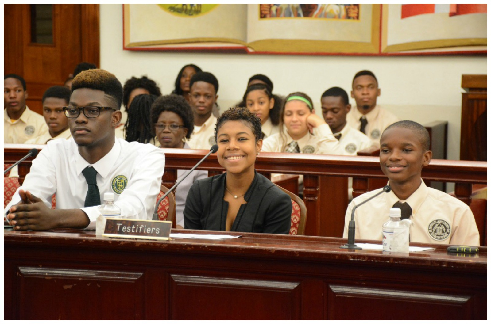Local Students Impress Senators With MLK Presentations At Senate Hearing; Gittens Hopeful For Territory's Future