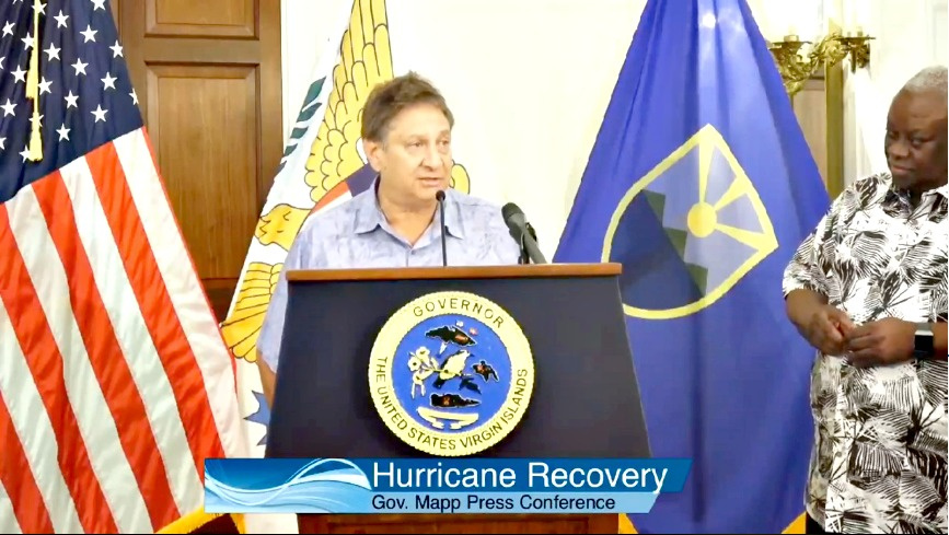 Watch: Mapp's Wednesday Hurricane Recovery Press Conference