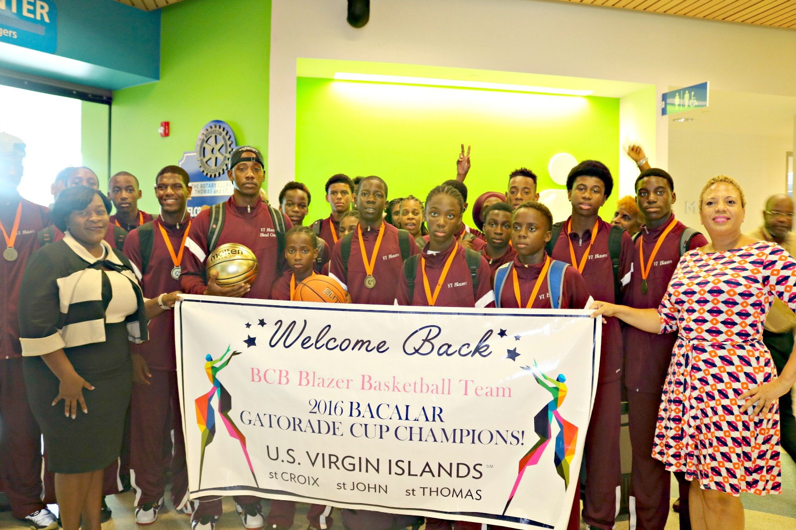 Bertha C. Boschulte Middle School Basketball Team Wins Gold In Mexico
