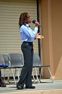 Janelle Royer, vice president of the Student Government Association at UVI.
