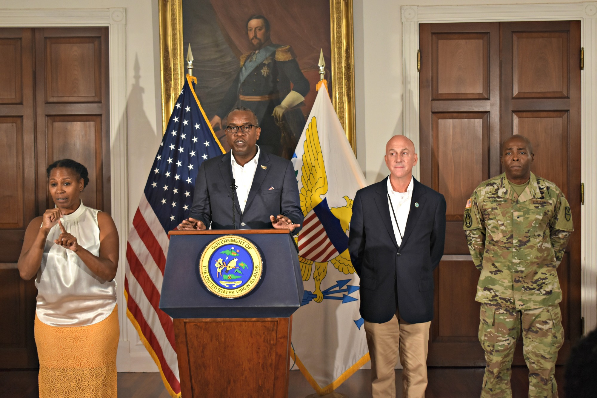 Karen Expected To Affect USVI By Noon, Governor Says; No Curfew In Place, But 'Stay Off the Roads'