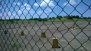 Empty HOVENSA Parking Lot