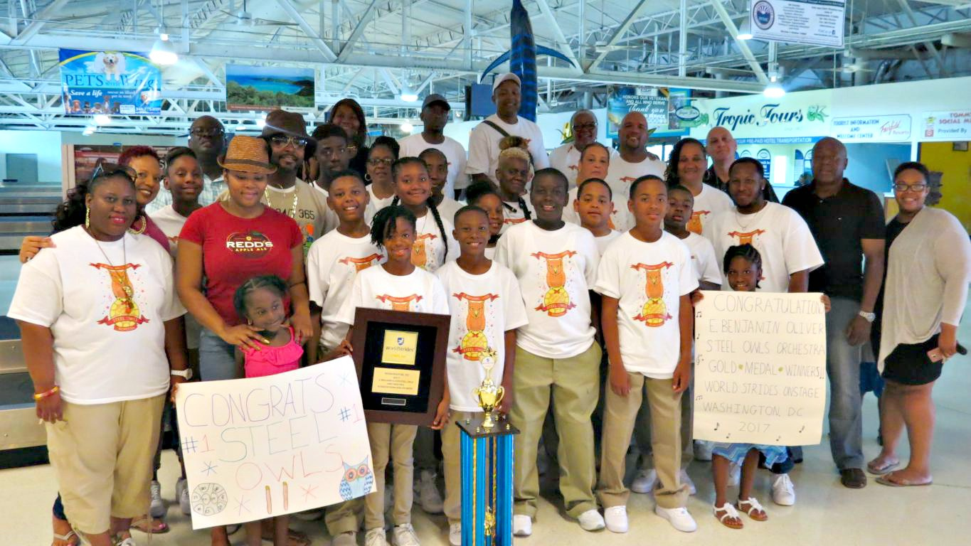 EBO Steel Owls Win Gold, Receive Highest Honors At National Music Competition In Washington, D.C.