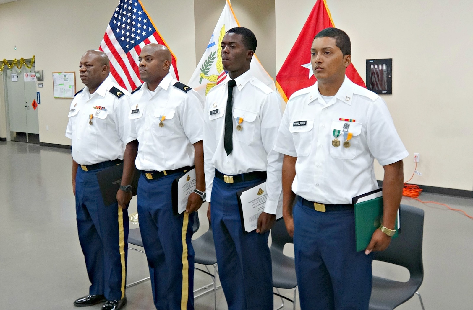 They Sacrificed Their Safety To Save Fellow Citizens: V.I. Soldiers Honored At National Guard Ceremony