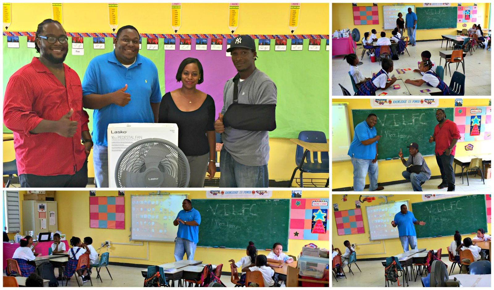 Nonprofit Group Buys Fans For Heat-Stricken Eulalie Rivera Elementary School Classroom