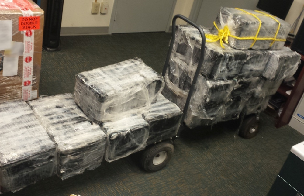 Coast Guard Offloads $12.5 Million Worth Of Cocaine In St. Thomas
