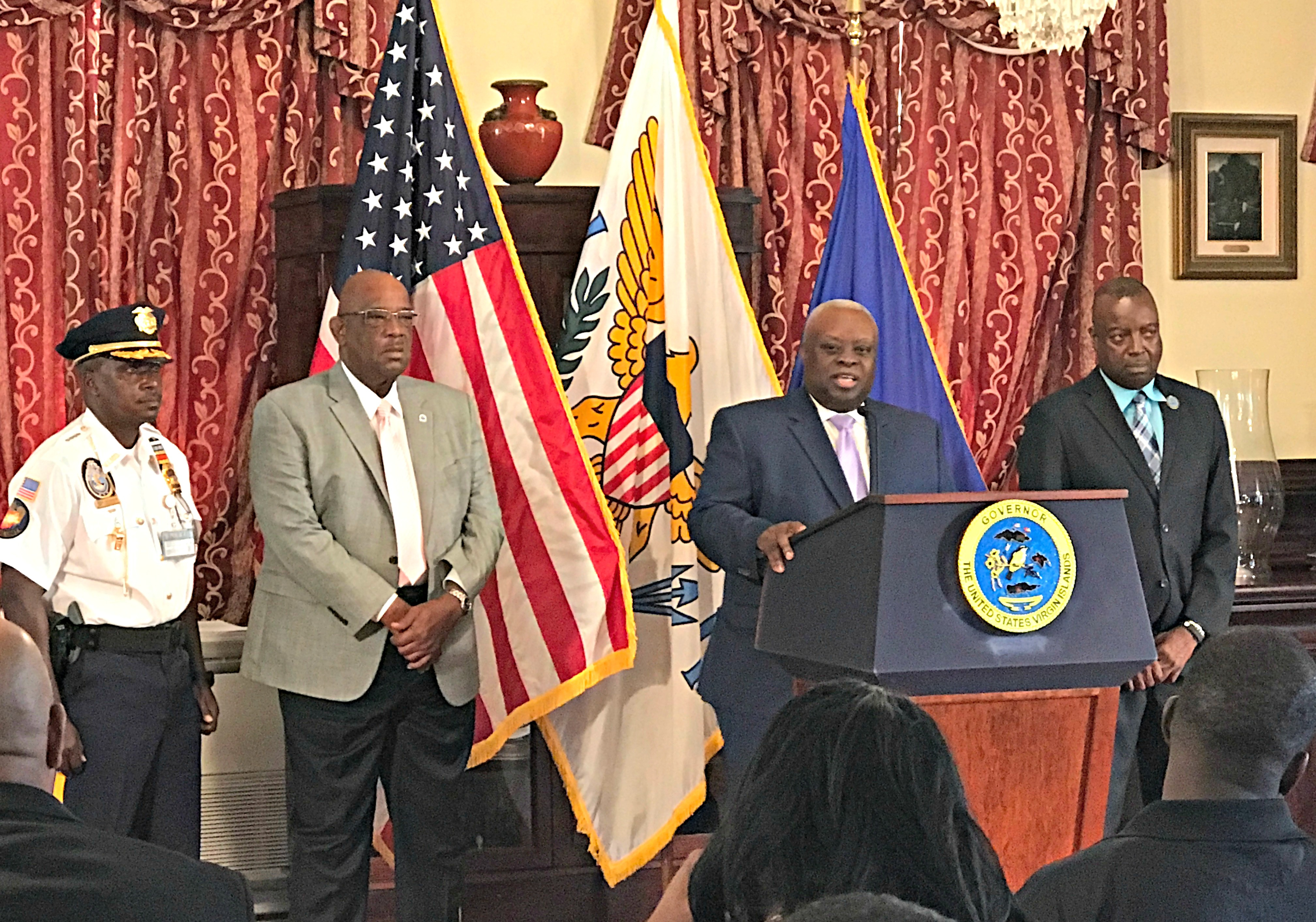 Mapp Announces Winsbut McFarland As Territorial Police Chief
