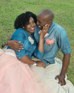 Cliaunjel Williams with fianc&eacute; Jermaine Mulley