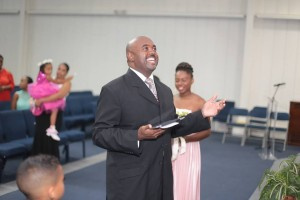 Reginald Perry, pastor of Victories Believers Ministries.