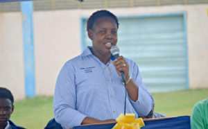Velda Hendricks, agriculture teacher and advisor for F.F.A. at Arthur A. Richards Junior High School.