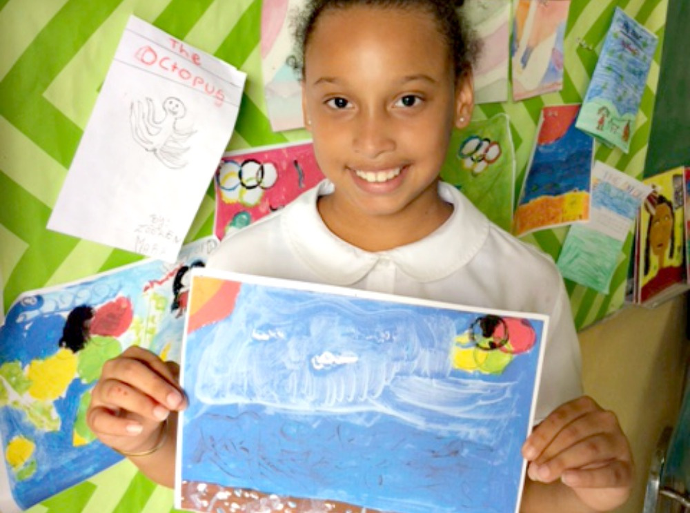 Project Promise Student Wins V.I. Olympic Committee Poster Contest