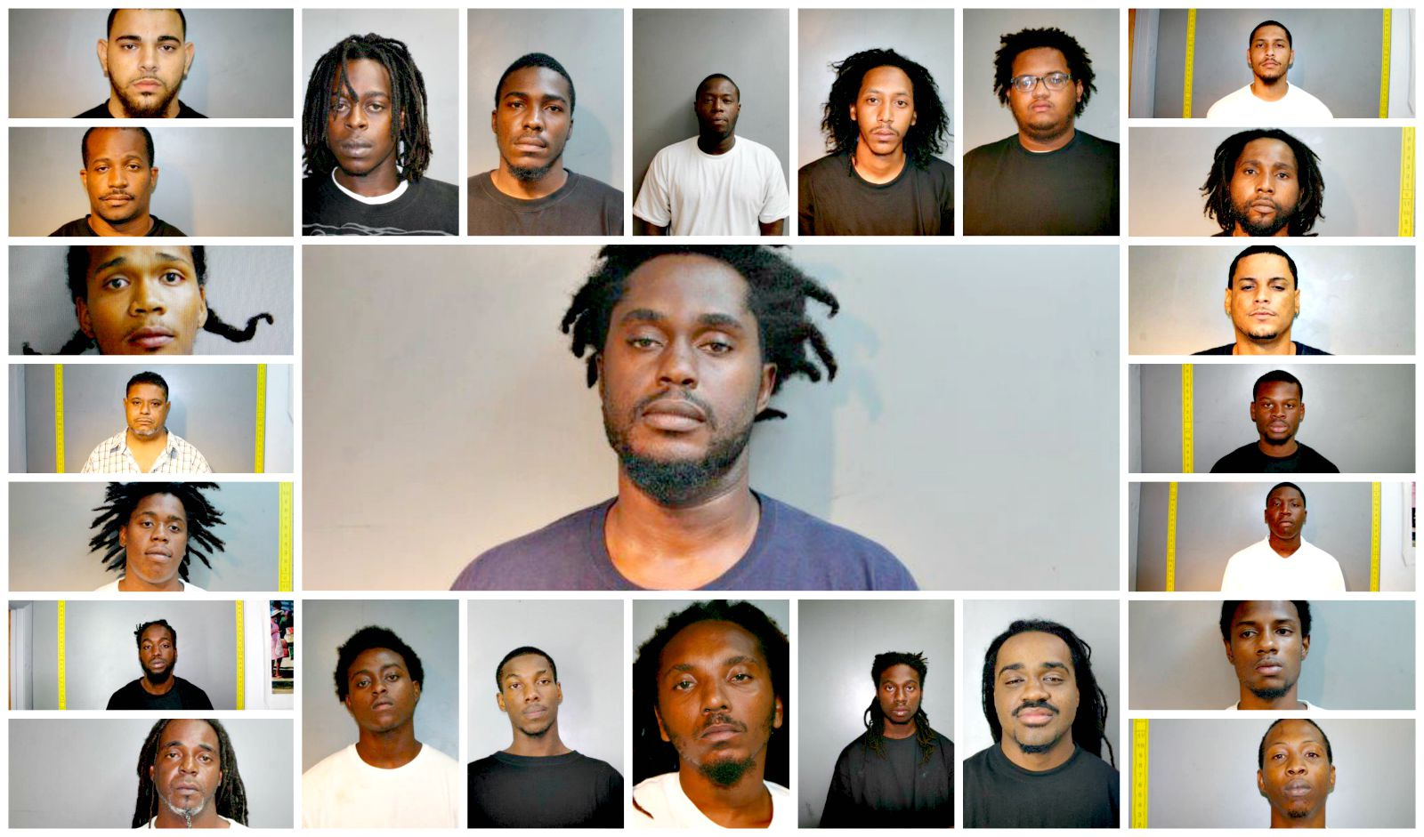 These Are The Men Charged With Illegal Gun Possession From Jan-July 2015