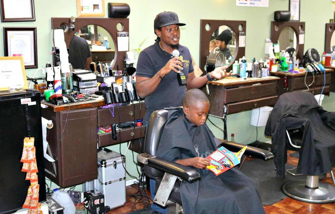 'Books In Barbershops Plus' Launched At More Than 60 Businesses Across Territory