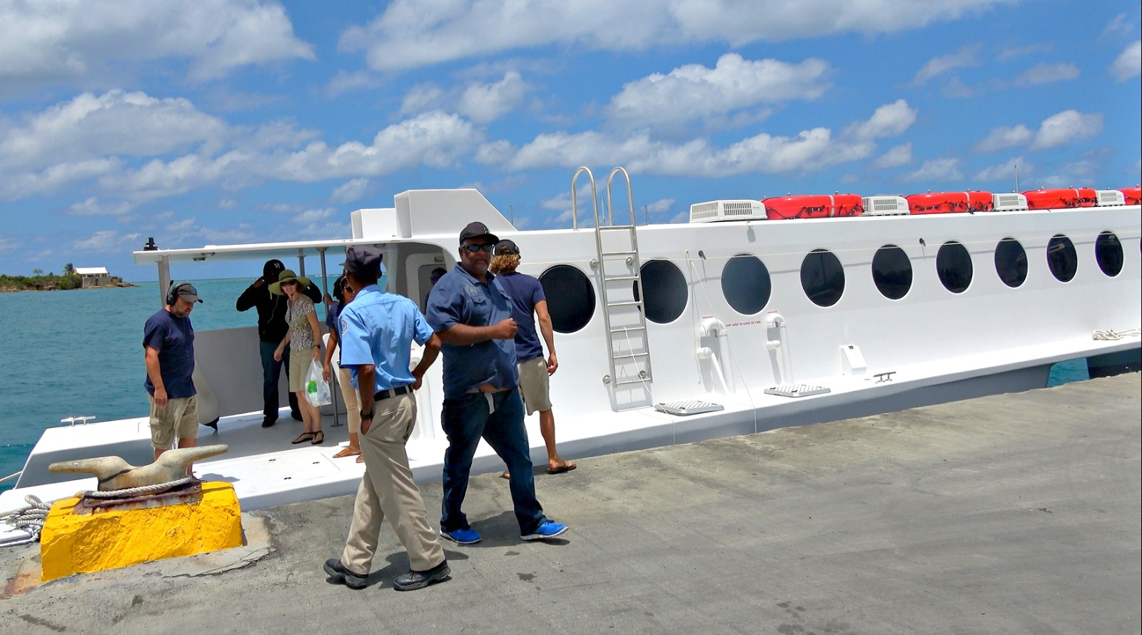 Watch: Ferryboat Passengers Share Their Experience. Plus, We Have A Look Inside