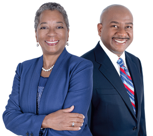 Christensen & running mate Basil