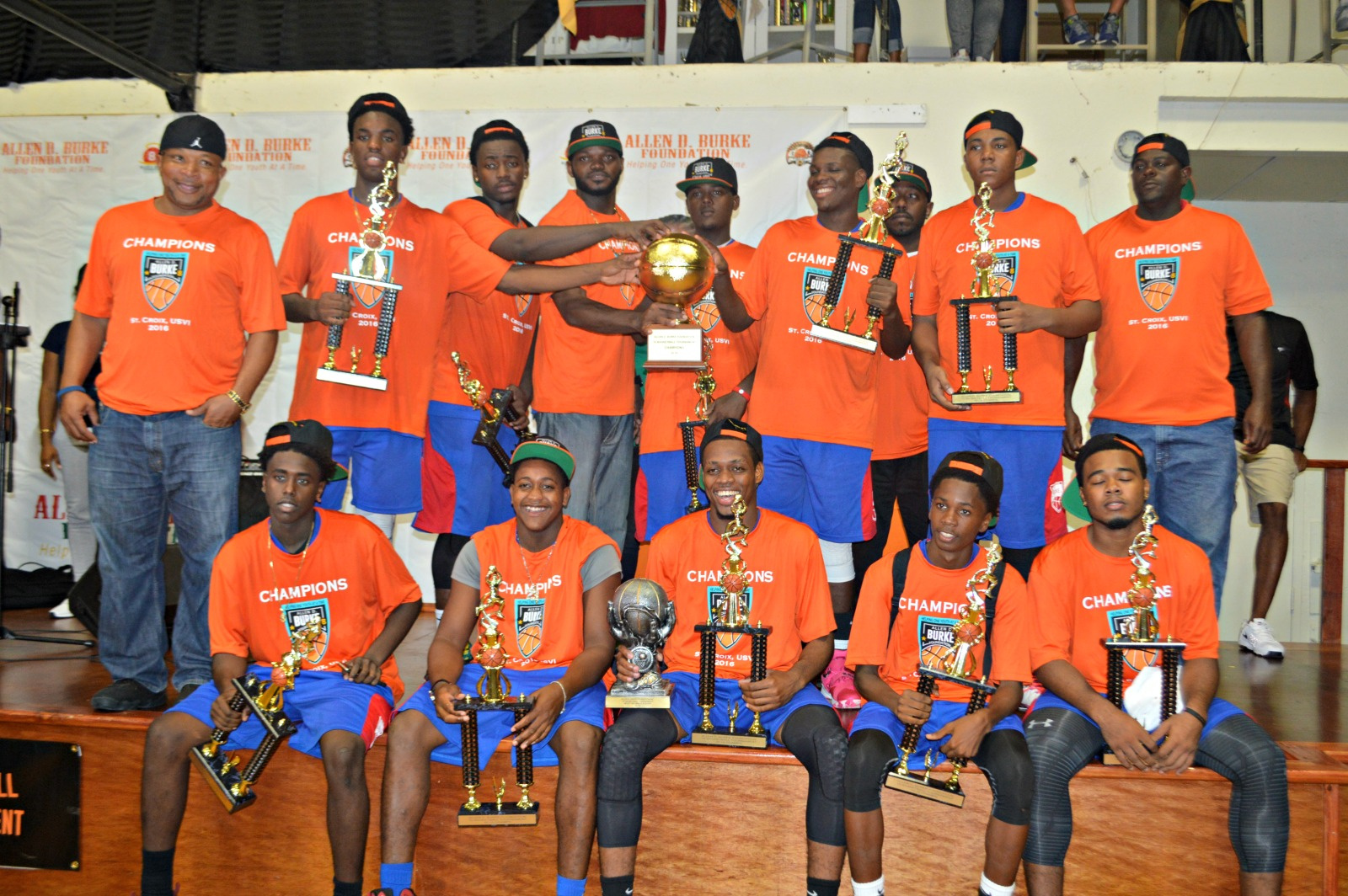 Winners Of Allen Burke Basketball Foundation's Championship Games Crowned
