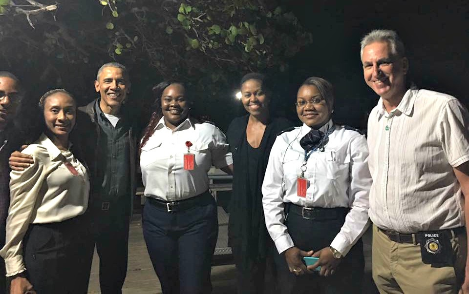 President Obama And Wife Vacationing In British Virgin Islands