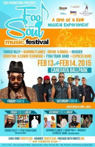Food For Your Soul music festival flyer