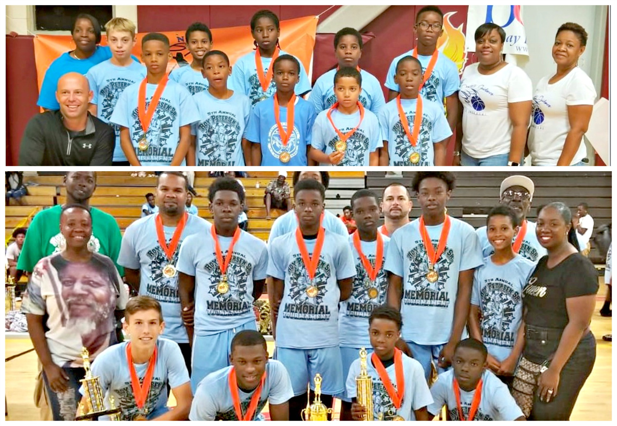 Positive Guidance 13-15 And 16-18 Teams Win First Place In 5th Annual Roy Petersen Sr. Memorial Basketball Tourney