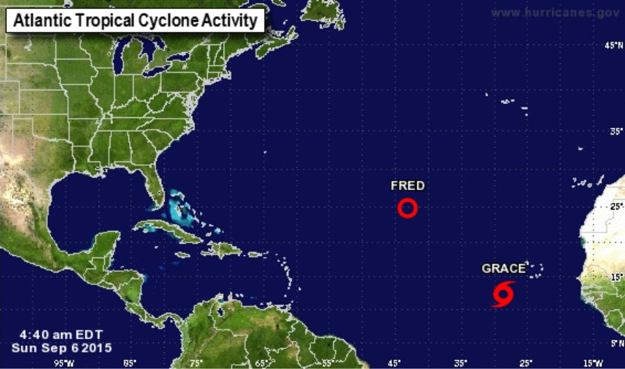 Tropical Storm Grace Becomes Seventh Named Storm Of Hurricane Season