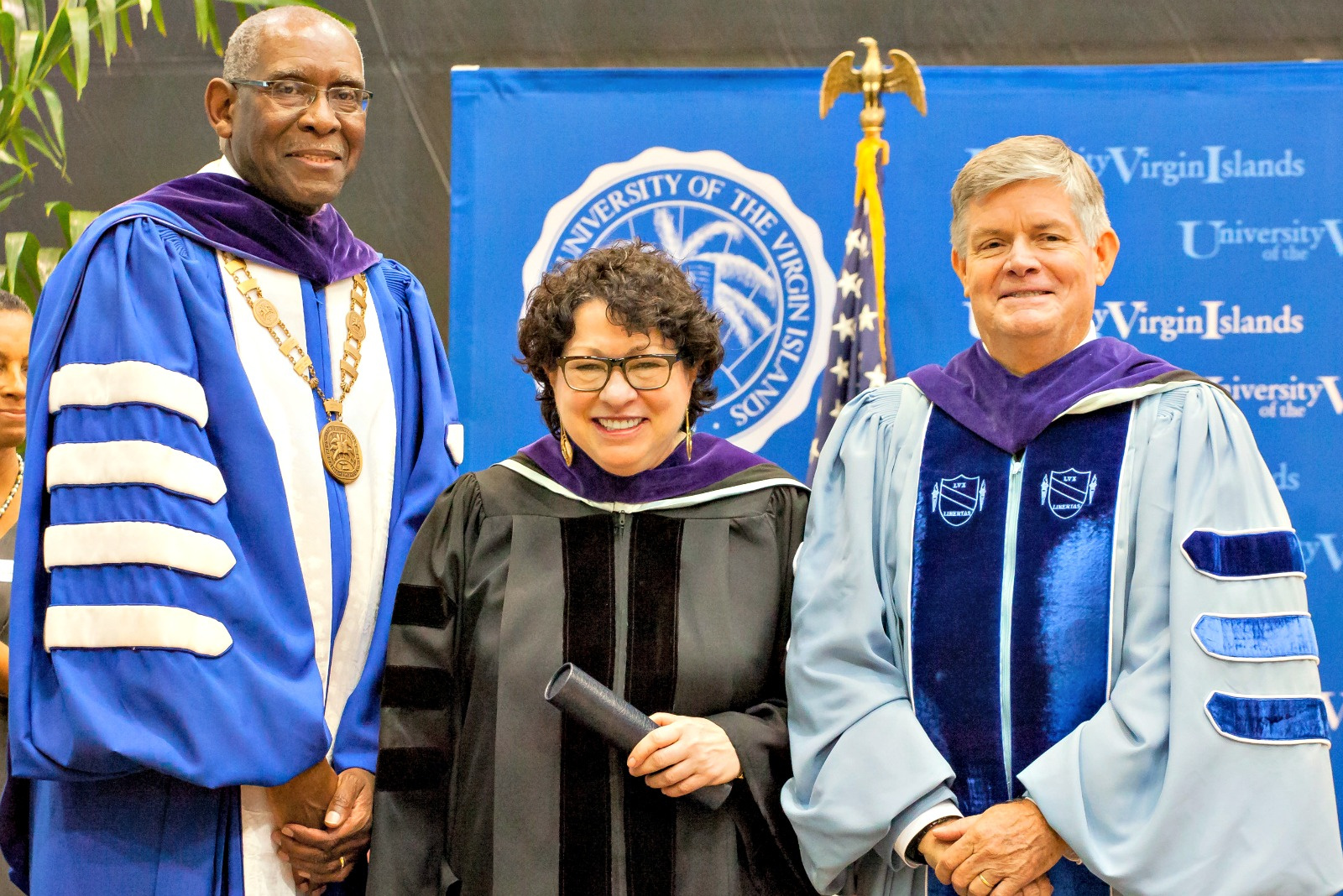 Supreme Court Justice Sonia Sotomayor Addresses UVI Students At Convocation