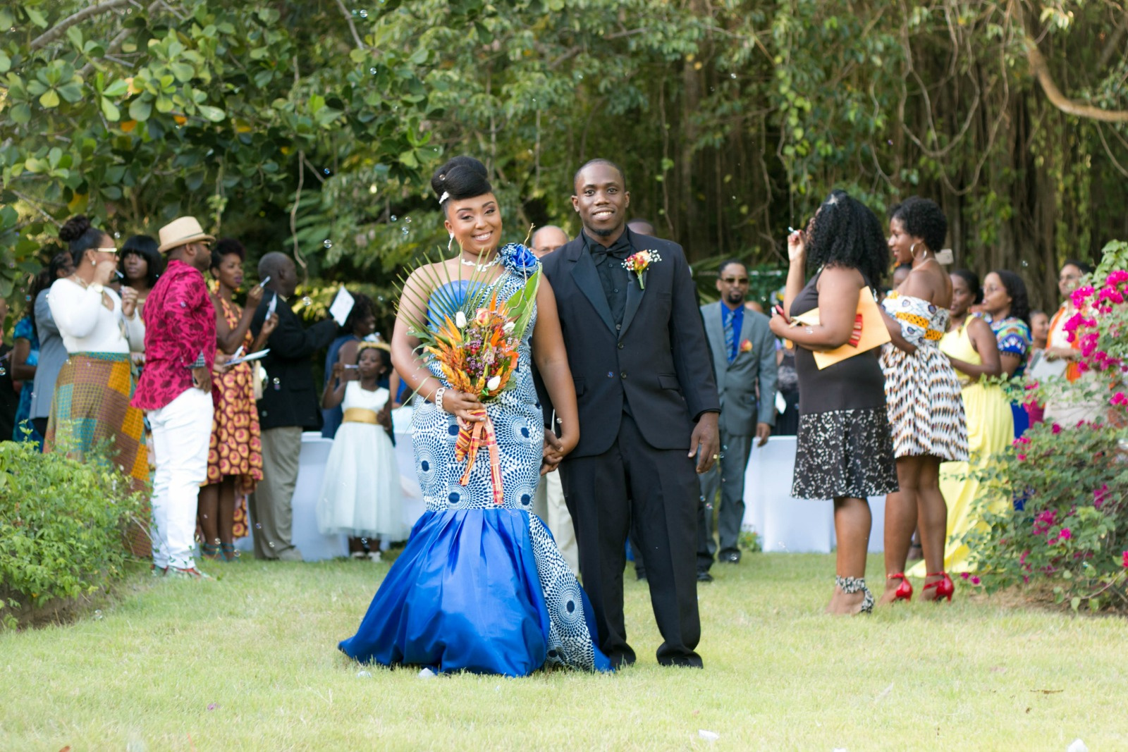 Tia Marries DJ Genius In African-Themed Affair