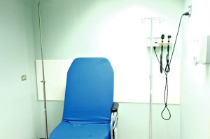 One of the three additional treatment rooms in JFL's ER