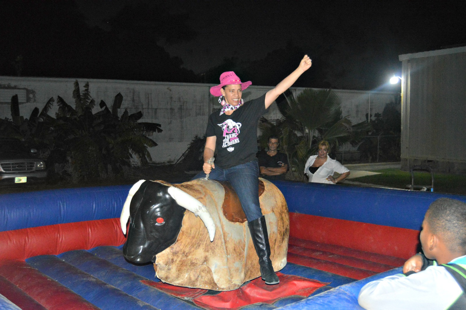 Local Church Hosts Mechanical Bull-Riding Contest To Benefit Three Cancer Patients
