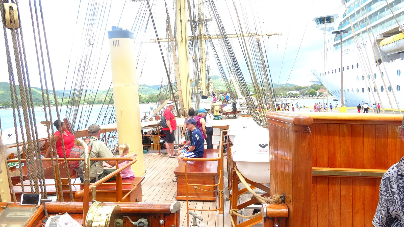 Watch: A Tour Of The Tall Ship Danmark