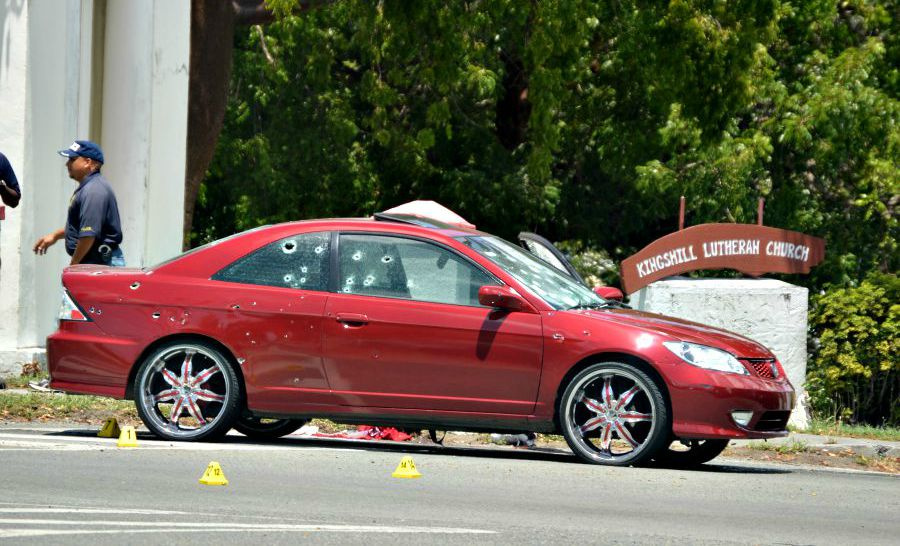 Honda Civic Shooting Victim Airlifted Out Of Territory; Juan Luis Under Heavy Security