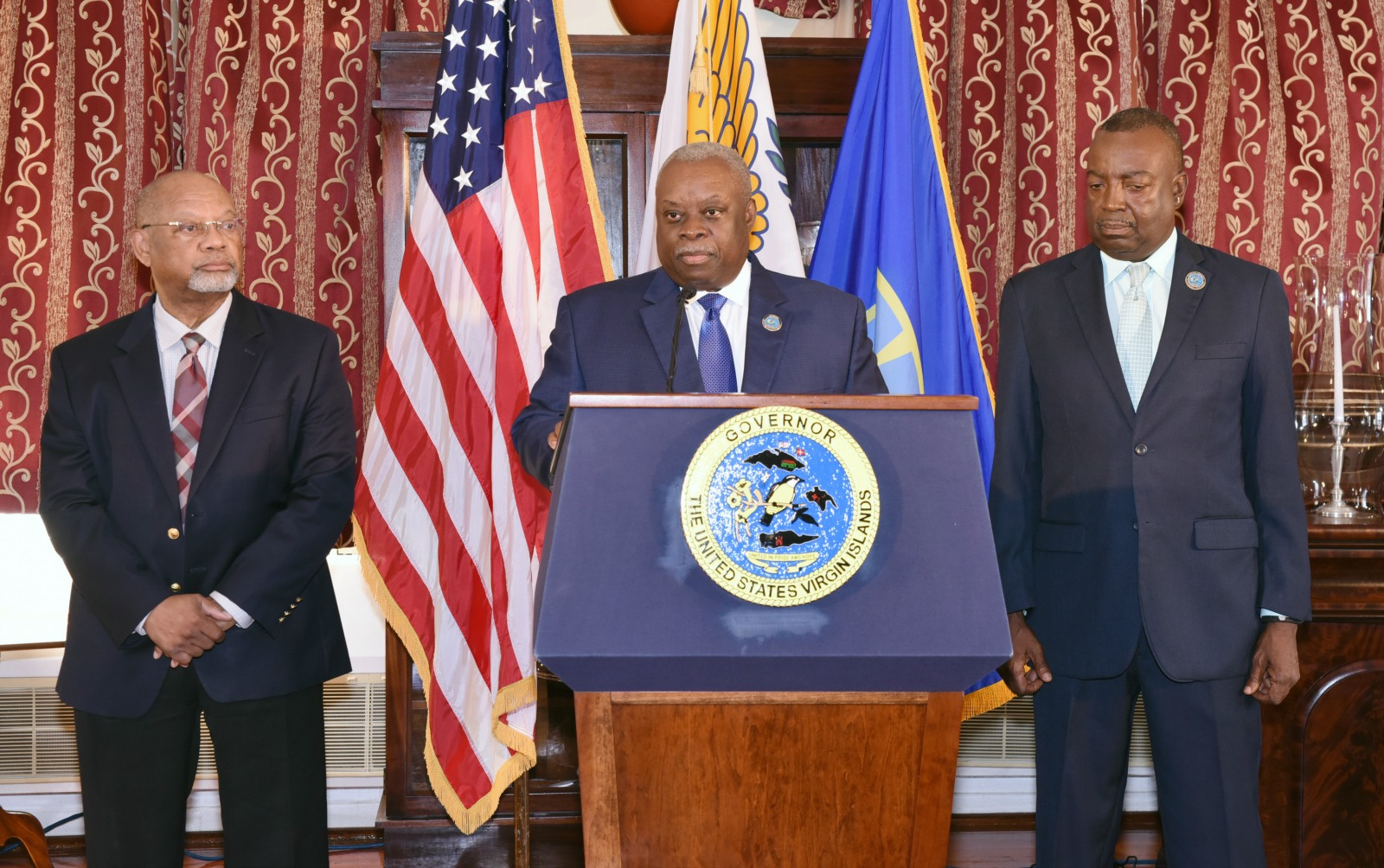Mapp Says Government Will Not Furlough Or Reduce Hours Of Gov't Employees; Strategy To Be Reassessed In June