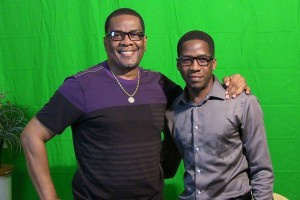From left to right: Alwyn Baptiste Sr. and Jr.