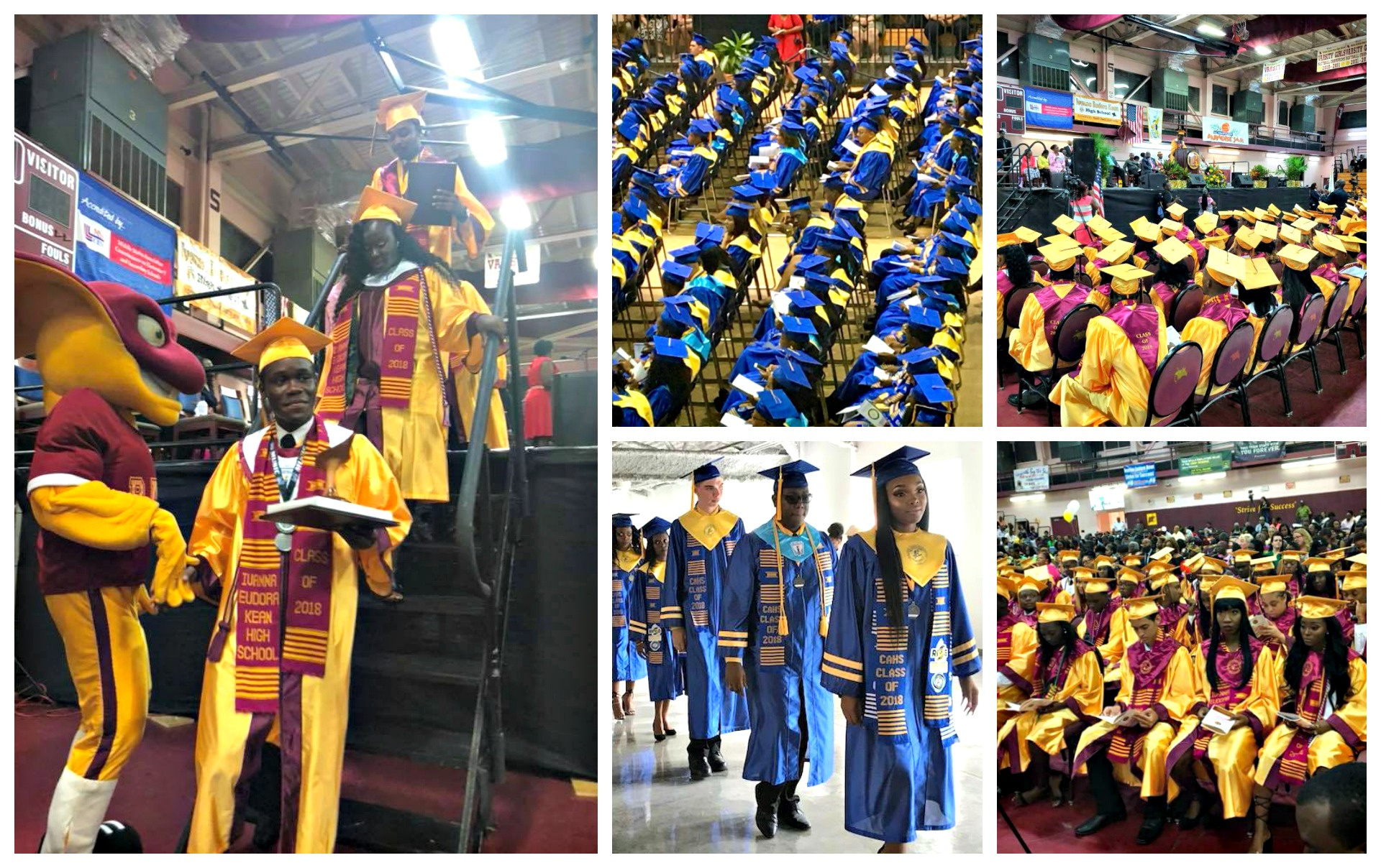 137 Students Graduate At Kean; More Than 190 At C.A.H.S. As Students Overcome Realities Of A Storm-Ravaged Territory In Pursuit Of Success