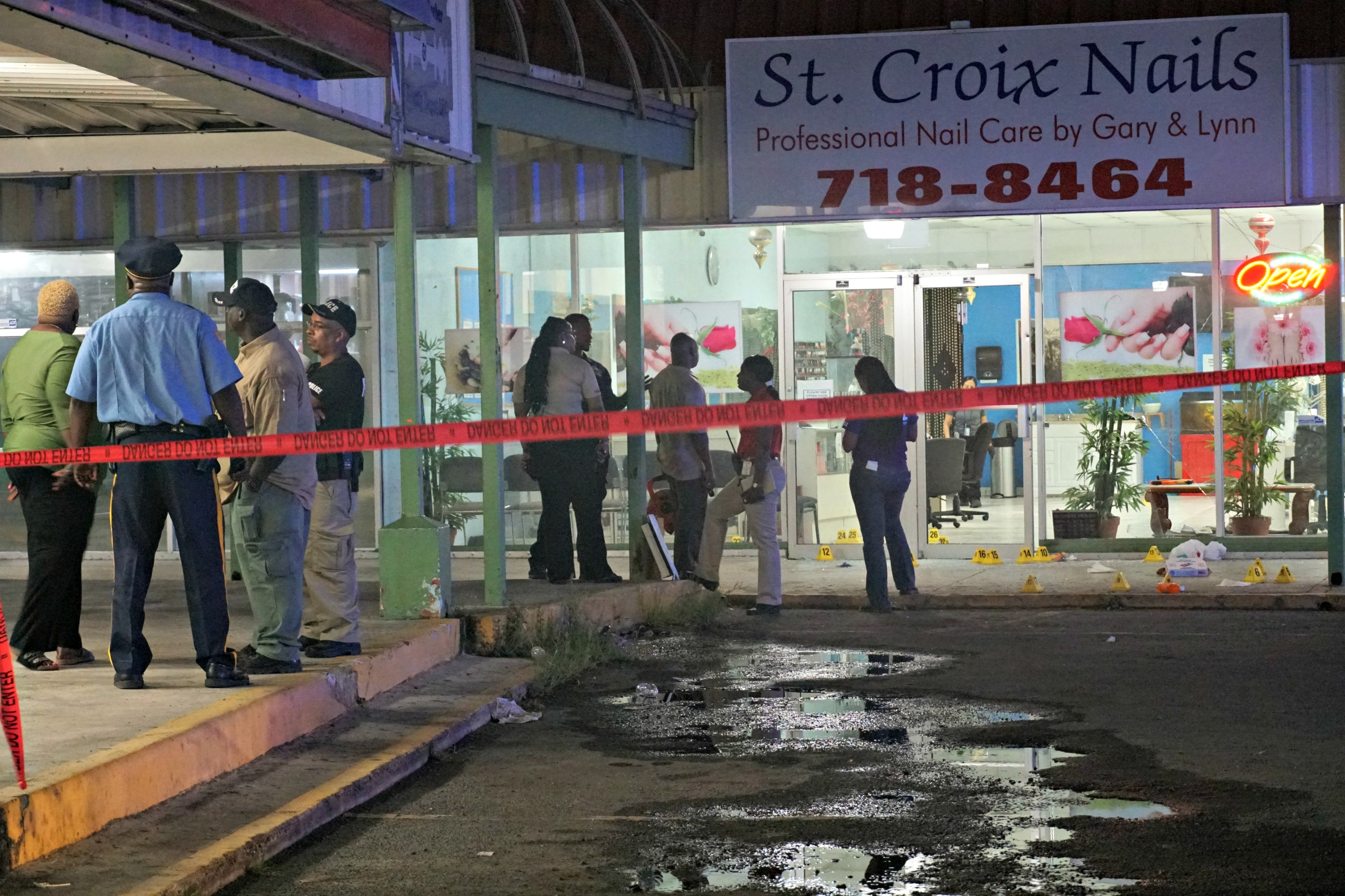Gunshots Rattle Golden Rock Near Domino's And St. Croix Nails; One Man Dies On Scene