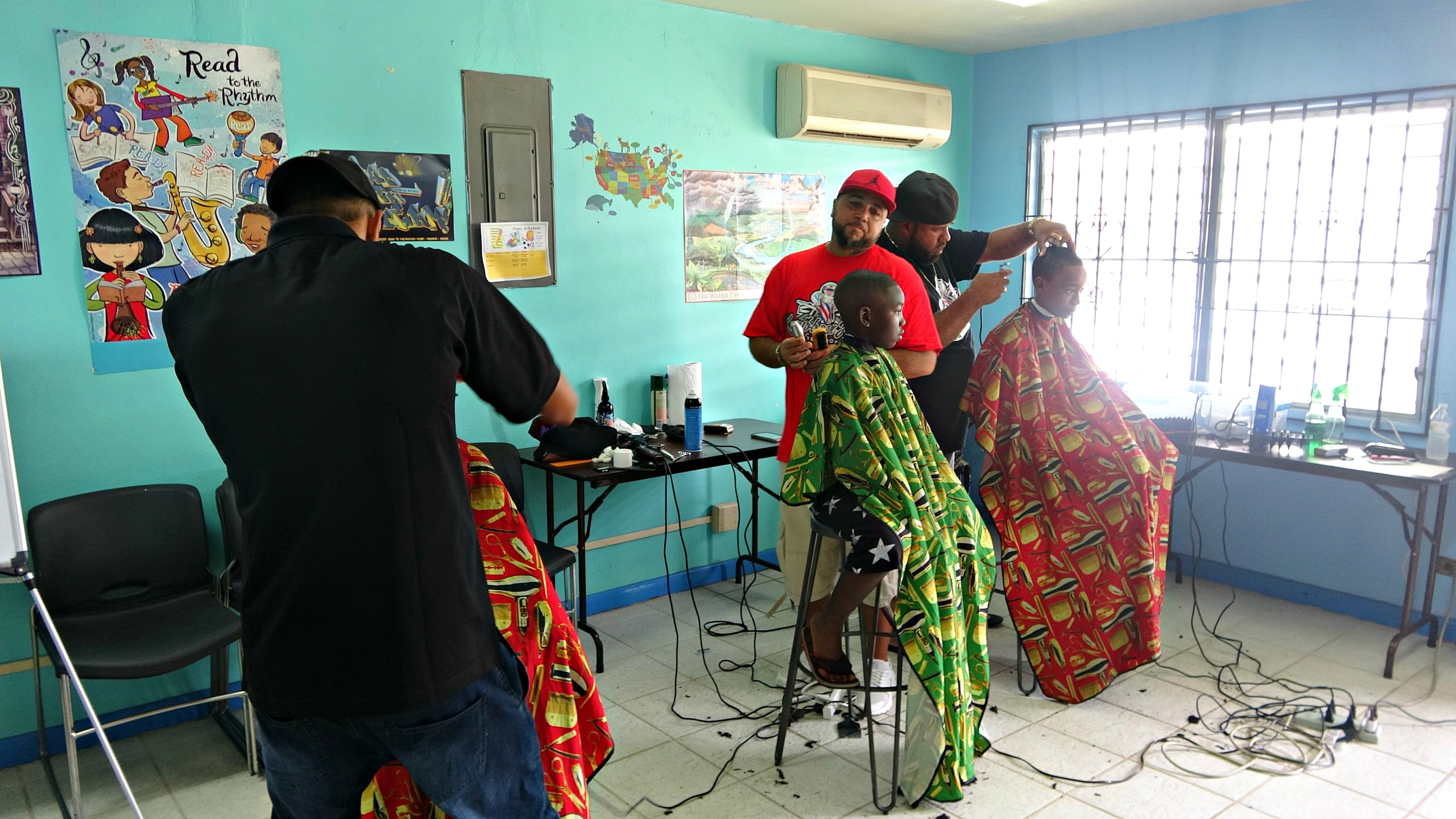 Watch: Karibbean Kuts Barbers, Frederiksted Health Care Inc., Participate In Canebrake's Annual Health Fair