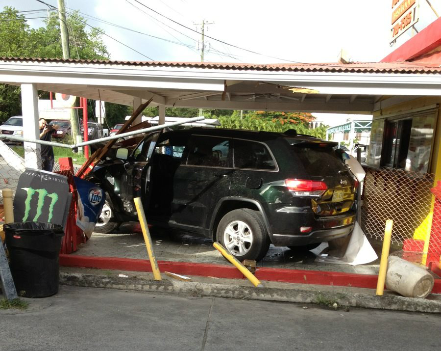 Quick Shots: Freak Accident At Yum Yum And God In The Sky?