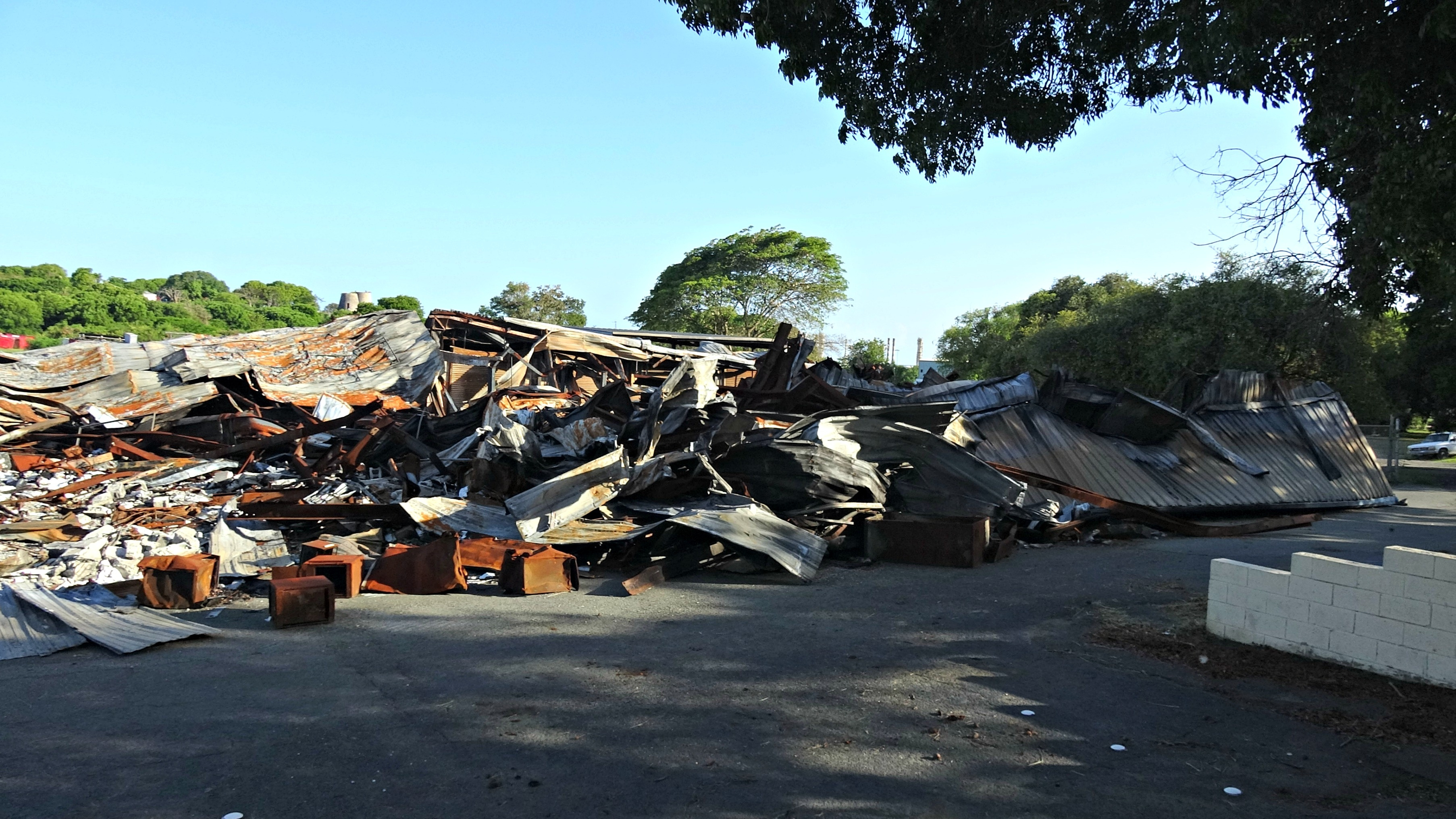 Hurricane Season Now Active, Vialet Calls On D.P.N.R. To Order H.H. Tire And Battery To Cleanup Site Of Burned Facility