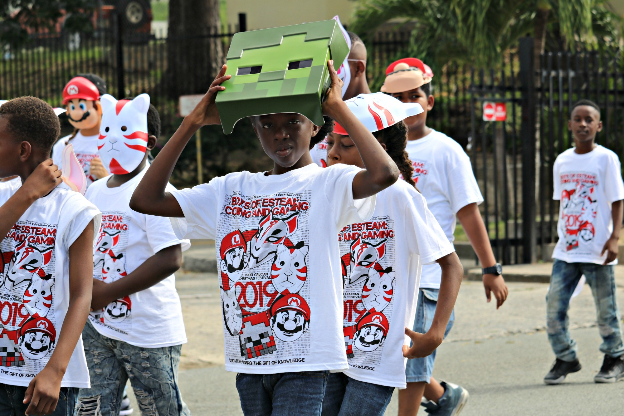 Boys Of E-STEAM Carnival Troupe Participate In Coding Workshop