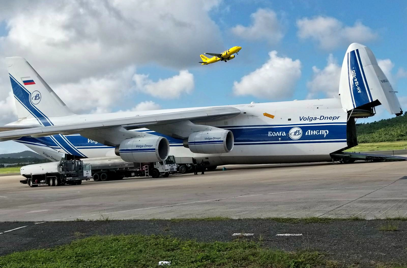 Watch: Second Largest Cargo Plane In The World Delivers Payload To St. Croix