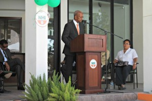 Health Minister Ronnie Skelton