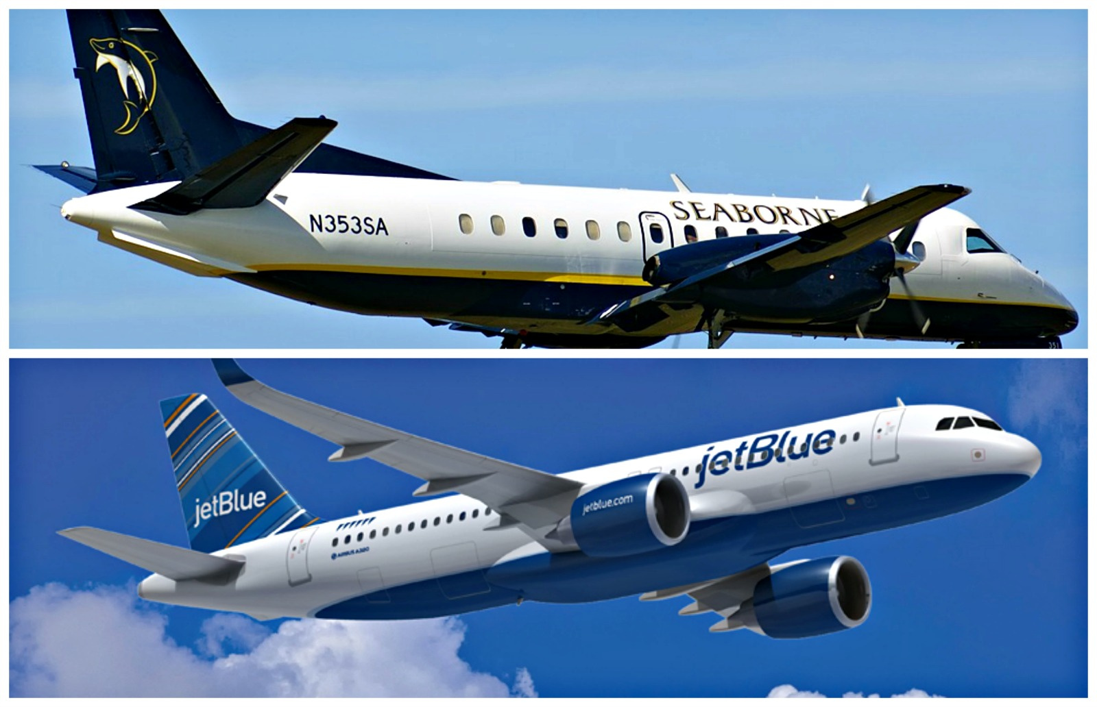 JetBlue And Seaborne Airlines Launch Codeshare Agreement Throughout Caribbean