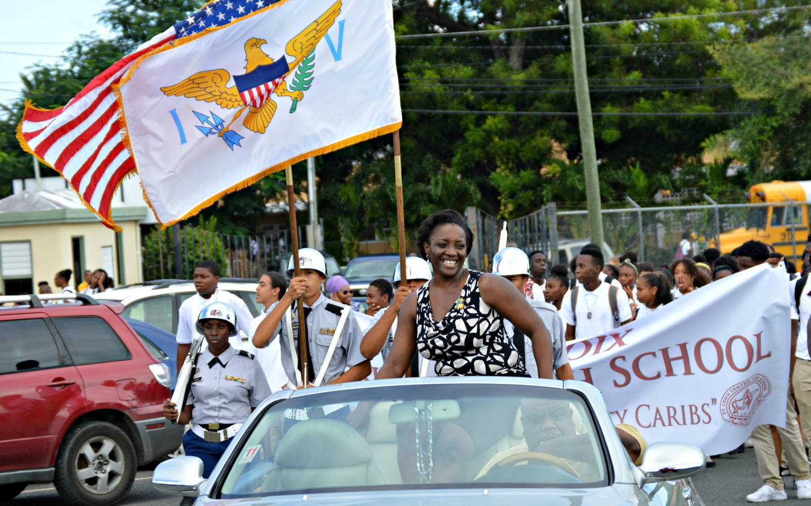 Watch: CHS Honors State Teacher Of The Year Dinah Browne With Parade Celebration