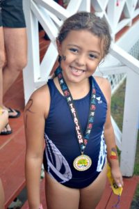 Winner of the Female 5-6 category, Diella Maynard.