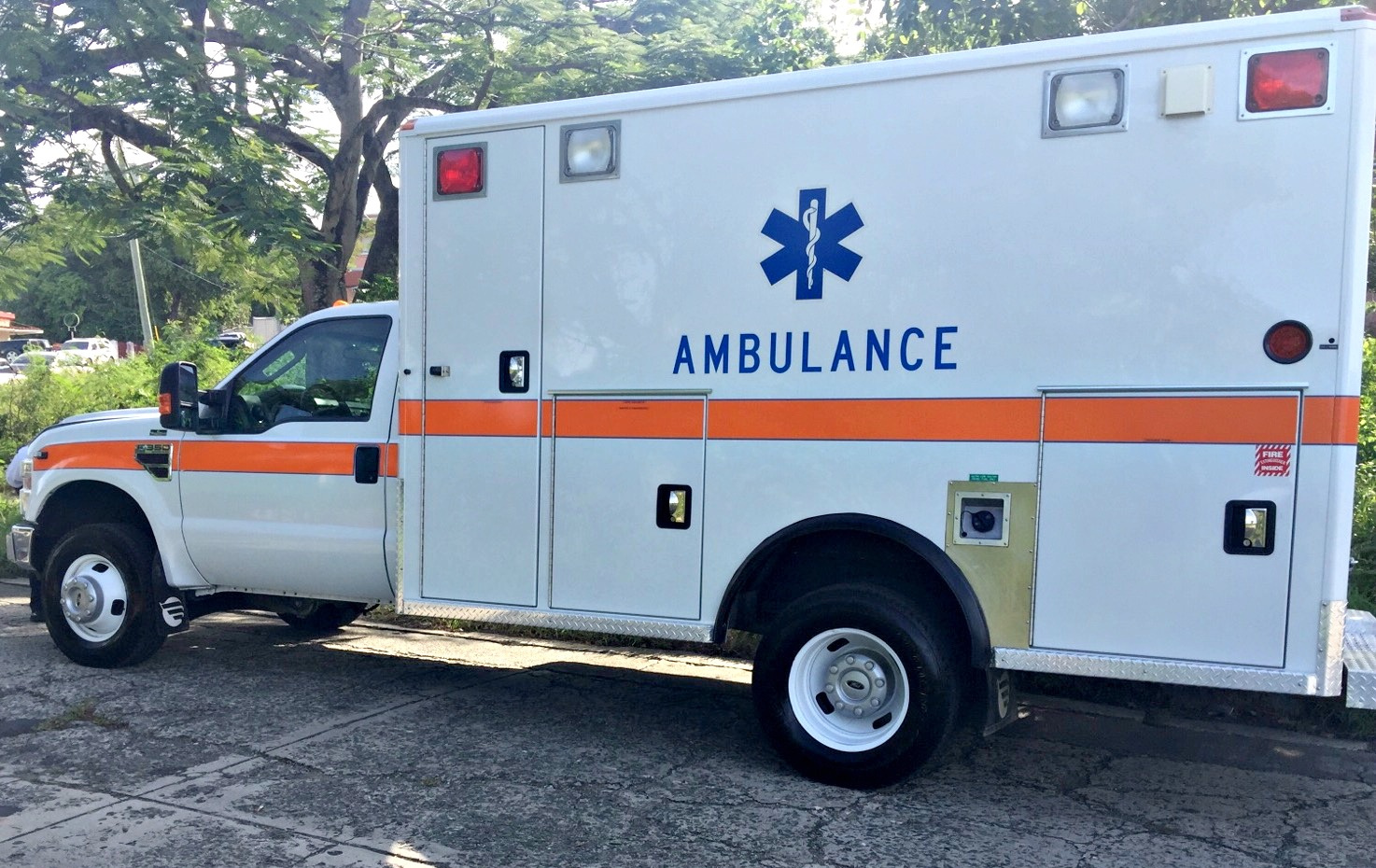 D.O.H. Gets Refurbished Ambulance As Part Of $10 Million Emergency Vehicles Funding