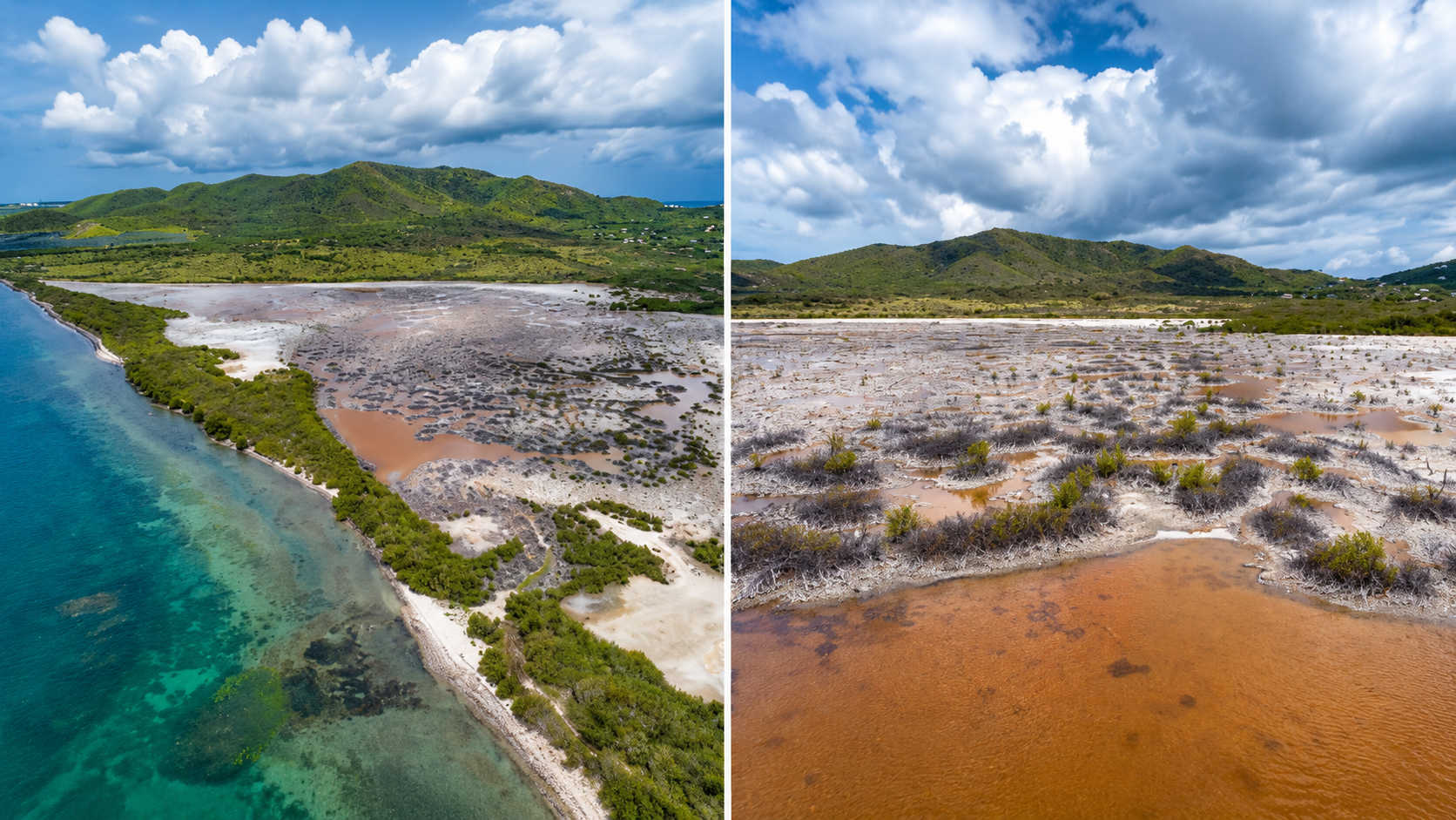 Great Pond on St. Croix’s South Shore, where DPNR has acquired 293 acres to protect the area’s ecological and cultural resources and preserve public access for future generations.