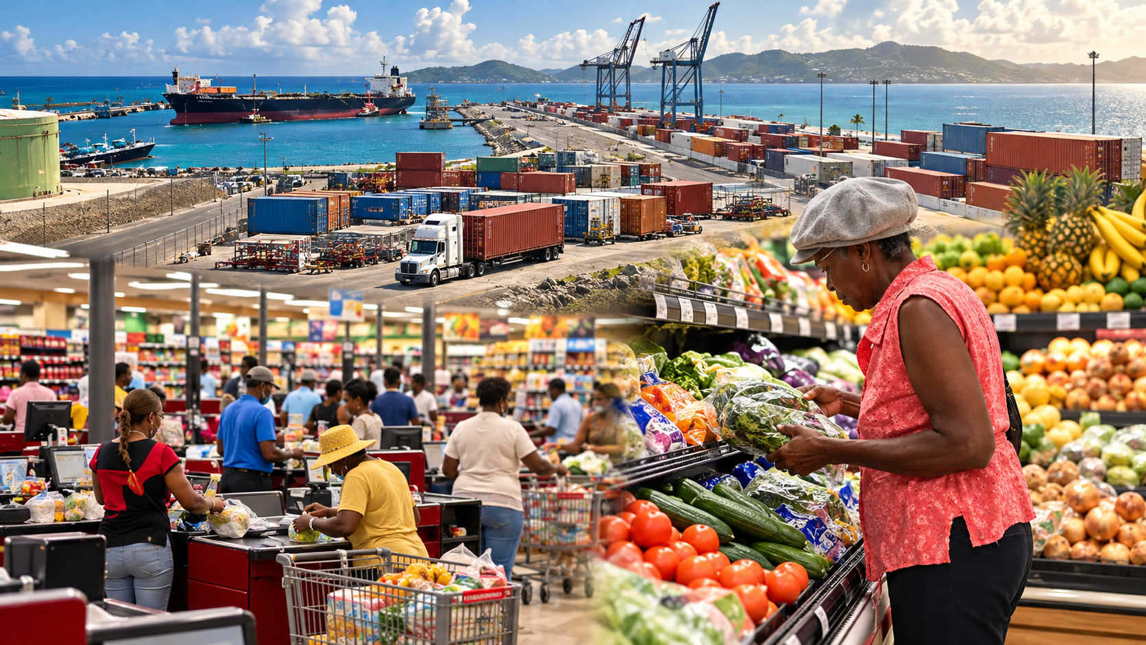 Food Prices Rise 6.8%, Transportation 16.2% as USVI Inflation Outpaces U.S. Rate