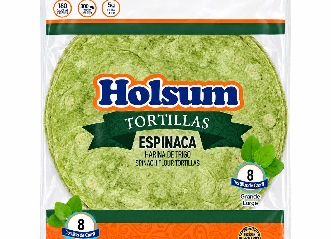 FDA Announces Recall of Holsum Spinach Tortillas Distributed in U.S. Virgin Islands