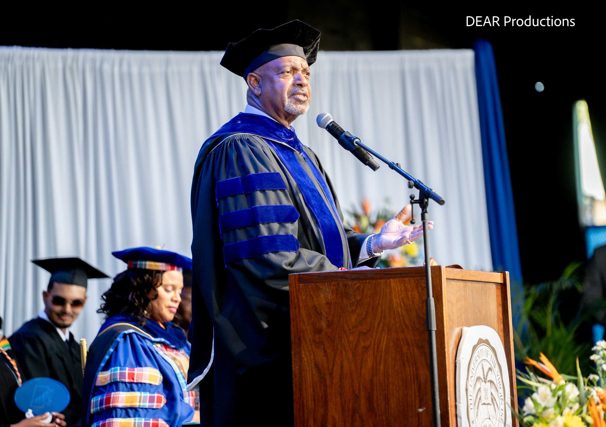 Roach, speaking to UVI graduates on St. Croix, said the Virgin Islands’ current political relationship with the United States will change and raised the possibility of deeper ties with the British Virgin Islands.