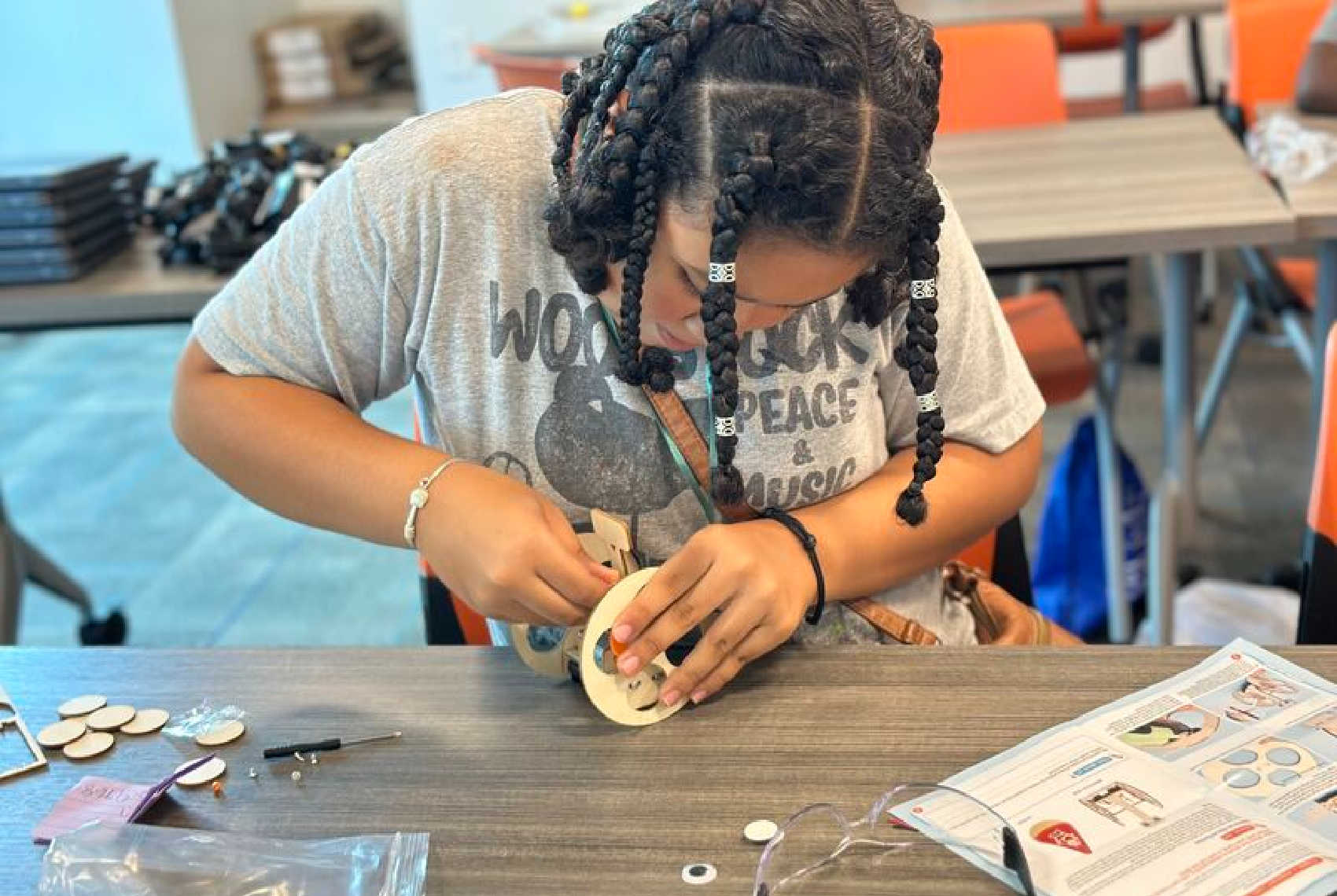Students in RTPark’s STEM Enrichment program work hands-on with coding and sensor technology, part of the agency’s effort to spark interest in science and technology careers among Virgin Islands youth.